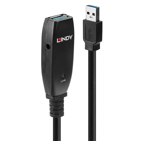 ⁨Lindy 3m USB 3.0 Active Extension⁩ w sklepie Wasserman.eu