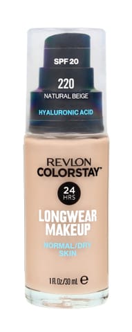 ⁨Revlon Colorstay 24H Coverage Foundation No. 220 Natural Beige - normal to dry skin 30ml⁩ at Wasserman.eu