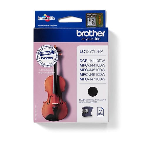 ⁨Brother LC-127XLBK ink cartridge Original Extra (Super) High Yield Black⁩ at Wasserman.eu