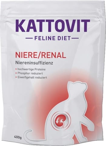 ⁨KATTOVIT Niere Renal - karma dla kotów - saszetka 0,4 kg⁩ at Wasserman.eu