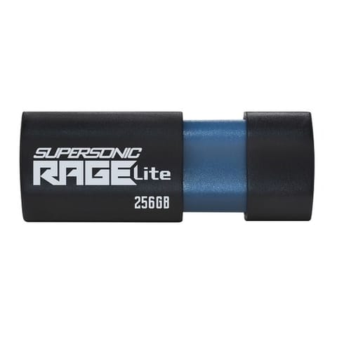 ⁨Flashdrive PATRIOT Rage Lite 512GB 120 MB/S USB 3.2 retractable Black (PEF512GRLB32U)⁩ at Wasserman.eu