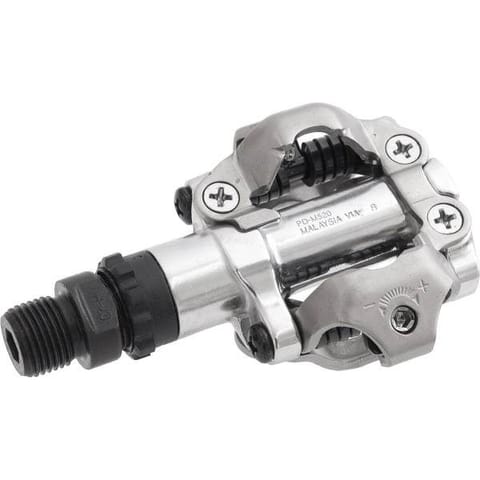 ⁨Shimano Pedały SPD PD-M520 Srebrne⁩ w sklepie Wasserman.eu