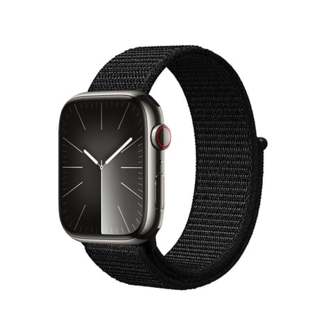 ⁨Crong Nylon Reflex - Apple Watch 38/40/41mm Sport Band (Black)⁩ at Wasserman.eu