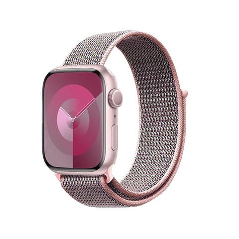 ⁨Crong Nylon - Pasek sportowy do Apple Watch 38/40/41/42 mm (Light Pink)⁩ w sklepie Wasserman.eu