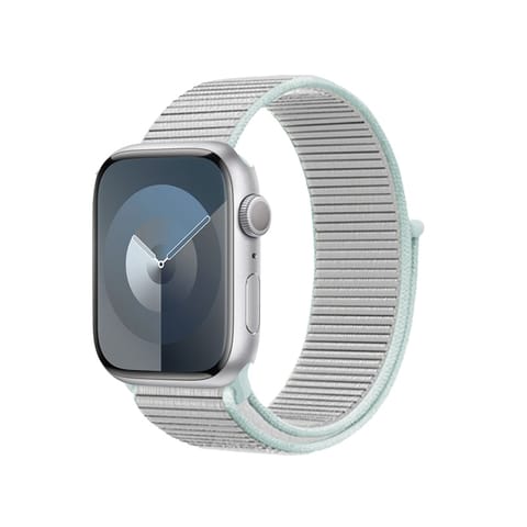 ⁨Crong Nylon - Pasek sportowy do Apple Watch 38/40/41 mm (Pastel Grey)⁩ w sklepie Wasserman.eu