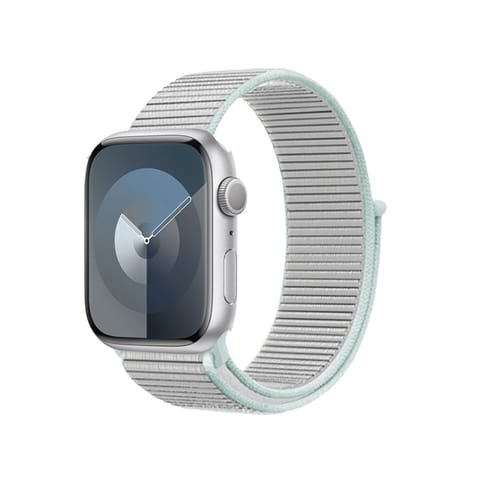 ⁨Crong Nylon - Pasek sportowy do Apple Watch 38/40/41/42 mm (Pastel Grey)⁩ w sklepie Wasserman.eu