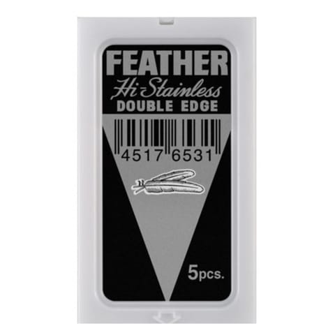 ⁨Żyletki Feather- 5 sztuk⁩ w sklepie Wasserman.eu