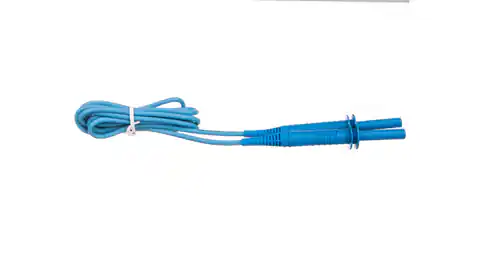 ⁨Test lead 1,8m blue 5kV /banana plugs/ WAPRZ1X8BUBB⁩ at Wasserman.eu