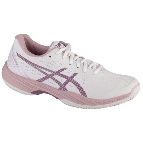 ⁨Buty do tenisa ziemnego Asics Gel-Game 9 Clay/Oc W 1042A217 (kolor Biały. Różowy, rozmiar 39)⁩ w sklepie Wasserman.eu