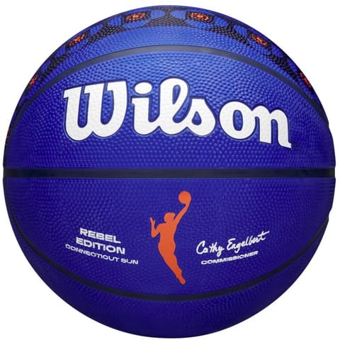 ⁨Piłka do koszykówki Wilson WNBA Rebel Edition Atlanta Dream (kolor Niebieski, rozmiar 6)⁩ w sklepie Wasserman.eu