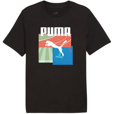 ⁨Koszulka Puma Graphics Summer Sports Tee II M 627909 (kolor Biały, rozmiar S)⁩ w sklepie Wasserman.eu