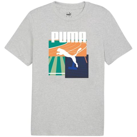 ⁨Koszulka Puma Graphics Summer Sports Tee II M 627909 (kolor Biały, rozmiar M)⁩ w sklepie Wasserman.eu