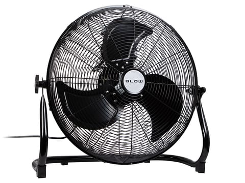⁨Wentylator podłogowy 18"/45cm 200W cyrkulator CZARNY⁩ w sklepie Wasserman.eu