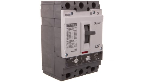 ⁨TS 3P 250A Series Compact Circuit Breaker ATU Protection 50kA TS250N ATU 250A 3P⁩ at Wasserman.eu