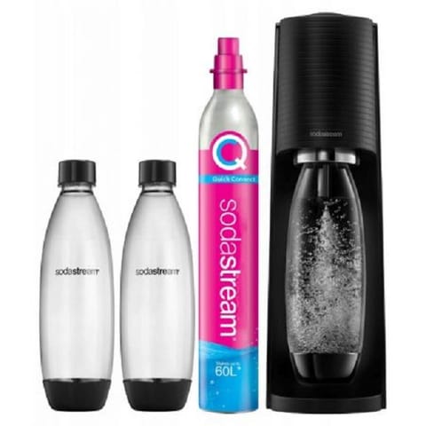 ⁨SodaStream Soda Maker Terra Valuepack QC black incl. 2 bottles (1012812310)⁩ w sklepie Wasserman.eu