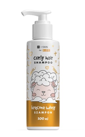 ⁨HISKIN for Kids Curly Szampon do włosów 300 ml⁩ w sklepie Wasserman.eu