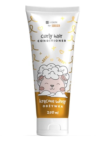 ⁨HISKIN for Kids Curly Odżywka do włosów 250 ml⁩ w sklepie Wasserman.eu