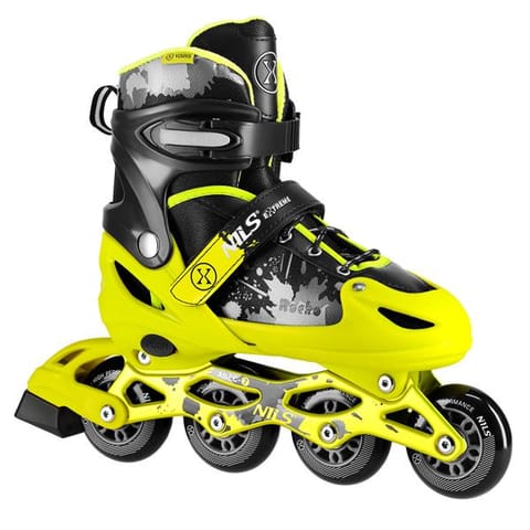 ⁨NA18137A INLINE SKATES ROCKO YELLOW SIZE M. L (39-42) NILS EXTREME⁩ at Wasserman.eu