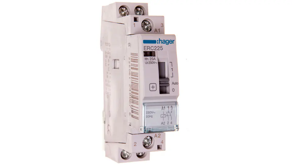 ⁨Modular contactor with manual control 25A 2Z 230V AC ERC225⁩ at Wasserman.eu