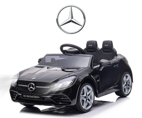 ⁨Milly Mally Pojazd na akumulator Mercedes-Benz SLC Black⁩ w sklepie Wasserman.eu