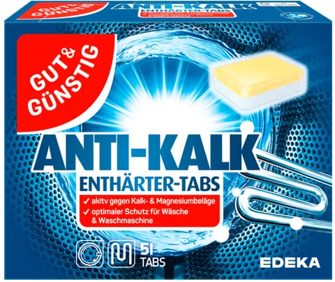 ⁨G&G Anti-Kalk Tabs Odkamieniacz do Pralki 51 szt.⁩ w sklepie Wasserman.eu