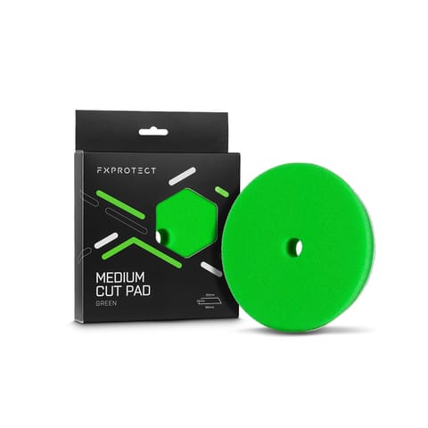 ⁨FX Protect Medium Cut Pad Green 150mm - otwarto-komórkowy pad średnio tnący⁩ w sklepie Wasserman.eu