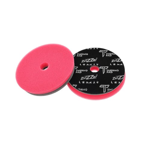 ⁨ZviZZer Thermo All-Rounder Pad Red 140/20/125 - czerwona gąbka polerska tnąca⁩ w sklepie Wasserman.eu