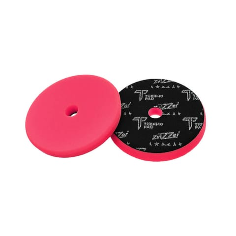 ⁨ZviZZer Thermo Trapez Pad Red 140/20/125mm - czerwona gąbka polerska tnąca⁩ w sklepie Wasserman.eu