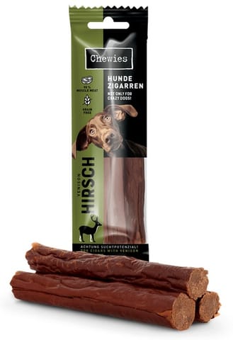 ⁨Chewies Hundezigarren Hirsch - jeleń 75g⁩ w sklepie Wasserman.eu