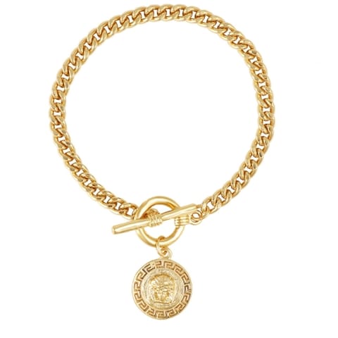 ⁨Bransoletka z monetą z kolekcji Olimpia (B23/ZWE/52AU)⁩ w sklepie Wasserman.eu