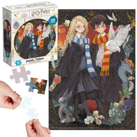 ⁨Puzzle Zestaw Do Układania Obrazek Motyw Harry Potter Luna 300 Elementów⁩ w sklepie Wasserman.eu