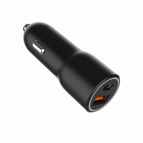 ⁨Car Charger USB-A/USB/C 38W PD black⁩ at Wasserman.eu