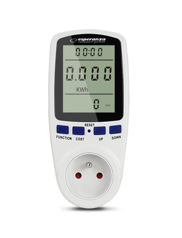 ⁨Esperanza ELA103 Electronic power consumption meter⁩ at Wasserman.eu