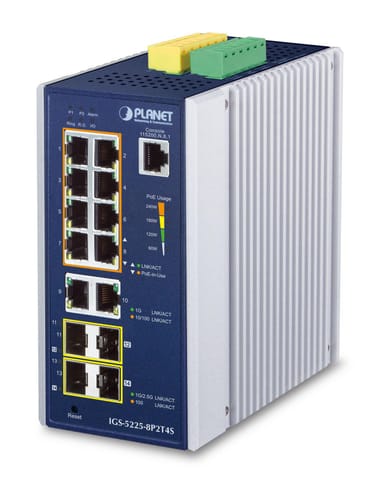 Planet IP30 Industrial L2+/L4 8-Port w sklepie Wasserman.eu