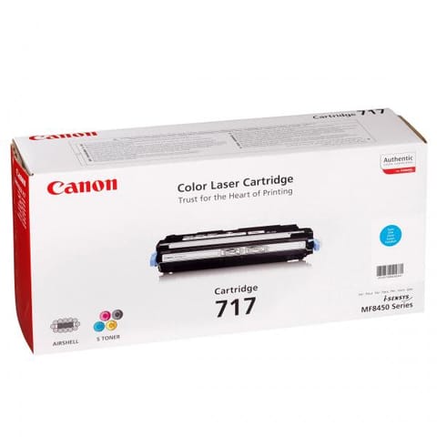 ⁨Canon oryginalny toner CRG717, 2577B002, cyan, 4000s⁩ w sklepie Wasserman.eu