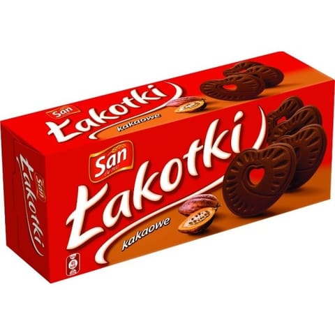 CIASTKA SAN ŁAKOTKI 168g KAKAOWE w sklepie Wasserman.eu