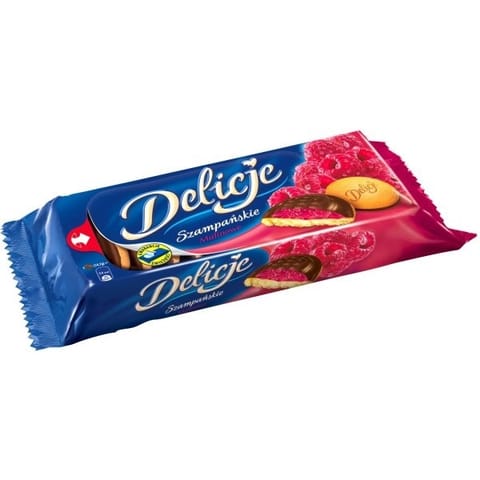 DELICJE SZAMPAŃSKIE 147g MALINOWE w sklepie Wasserman.eu