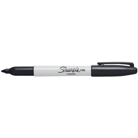 ⁨Permanent Marker Sharpie Fine - black⁩ at Wasserman.eu