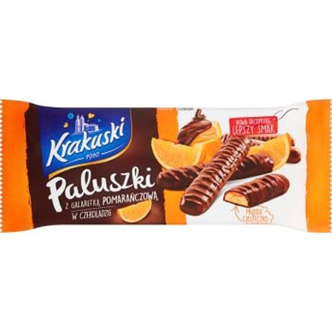CIASTKA KRAKUSKI PALUSZKI 144g POMARAŃCZOWA GALARETKA w sklepie Wasserman.eu