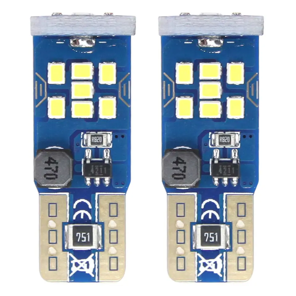 Led canbus 21smd ultrabright 2016 t10 w5w white 12v/24v w sklepie Wasserman.eu