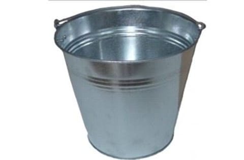 WIADRO Z BLACHY OCYNKOWANEJ 5L w sklepie Wasserman.eu