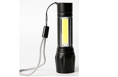 Aluminiowa LATARKA KIESZONKOWA BIWAKOWA na USB w sklepie Wasserman.eu