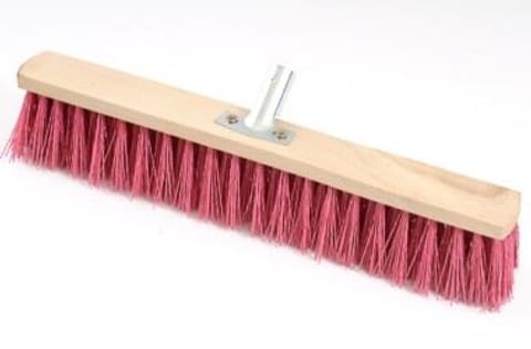 ⁨Miotła szczotka do zamiatania ulicówka na magazyn uchwyt metalowy 50 cm gospodarcza⁩ w sklepie Wasserman.eu