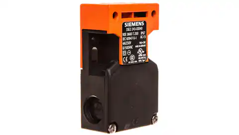 ⁨Safety limit switch 1Z 1R flashing without drive cable entry 3xM20x1,5 IP65 3SE2243-0XX40⁩ at Wasserman.eu