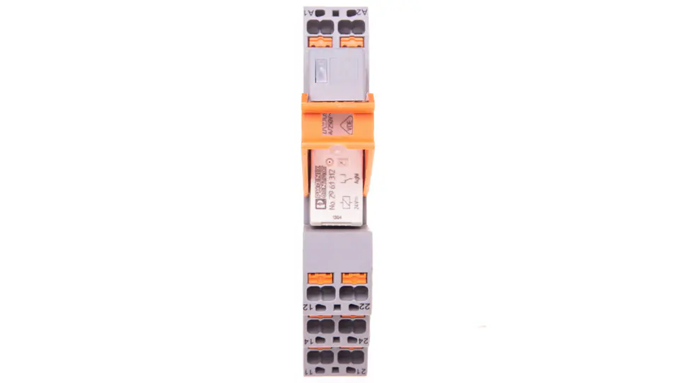 ⁨Przekaźnik interfejsowy z zaciskami push-in 1P 11A 24V DC RIF-1-RPT-LDP-24DC/1X21 2903342⁩ w sklepie Wasserman.eu