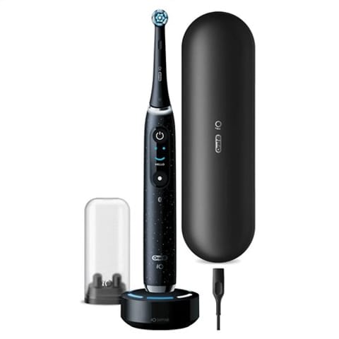 ⁨Oral-B | iO10 Series | Electric Toothbrush | Rechargeable | For adults | ml | Number of heads | Cosmic Black | Number of brush heads included 1 | Number of teeth brushing modes 7⁩ at Wasserman.eu