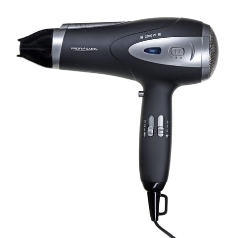 ⁨ProfiCare PC-HTD 3113 hair dryer 2200 W Black⁩ at Wasserman.eu