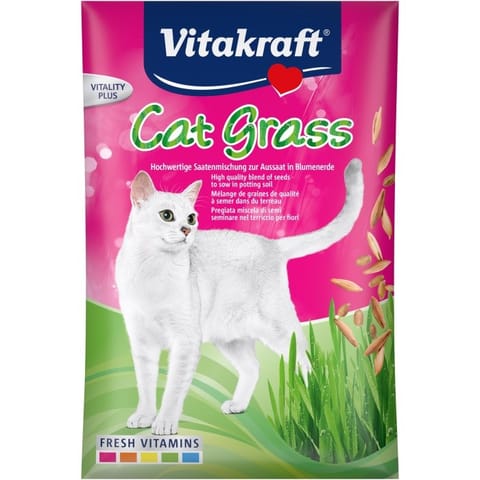 ⁨VITAKRAFT CAT GRASS nasiona trawy przysmak dla kota 50g⁩ w sklepie Wasserman.eu