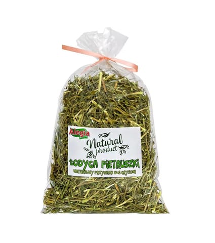 ⁨ALEGIA Parsley stalk - treat for rodents and rabbits - 100g⁩ at Wasserman.eu