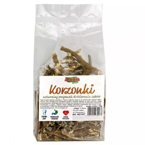 ⁨ALEGIA Root Vegetable Mix - treat for rodents and rabbits - 70g⁩ at Wasserman.eu